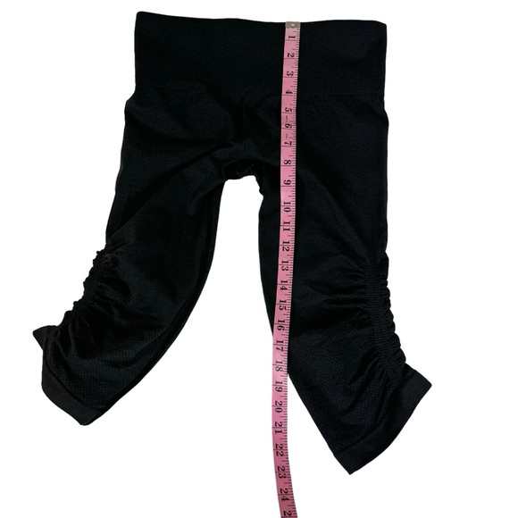 Lululemon In The Flow Crop Ruched Seamless Compression Leggings - Picture 13 of 13